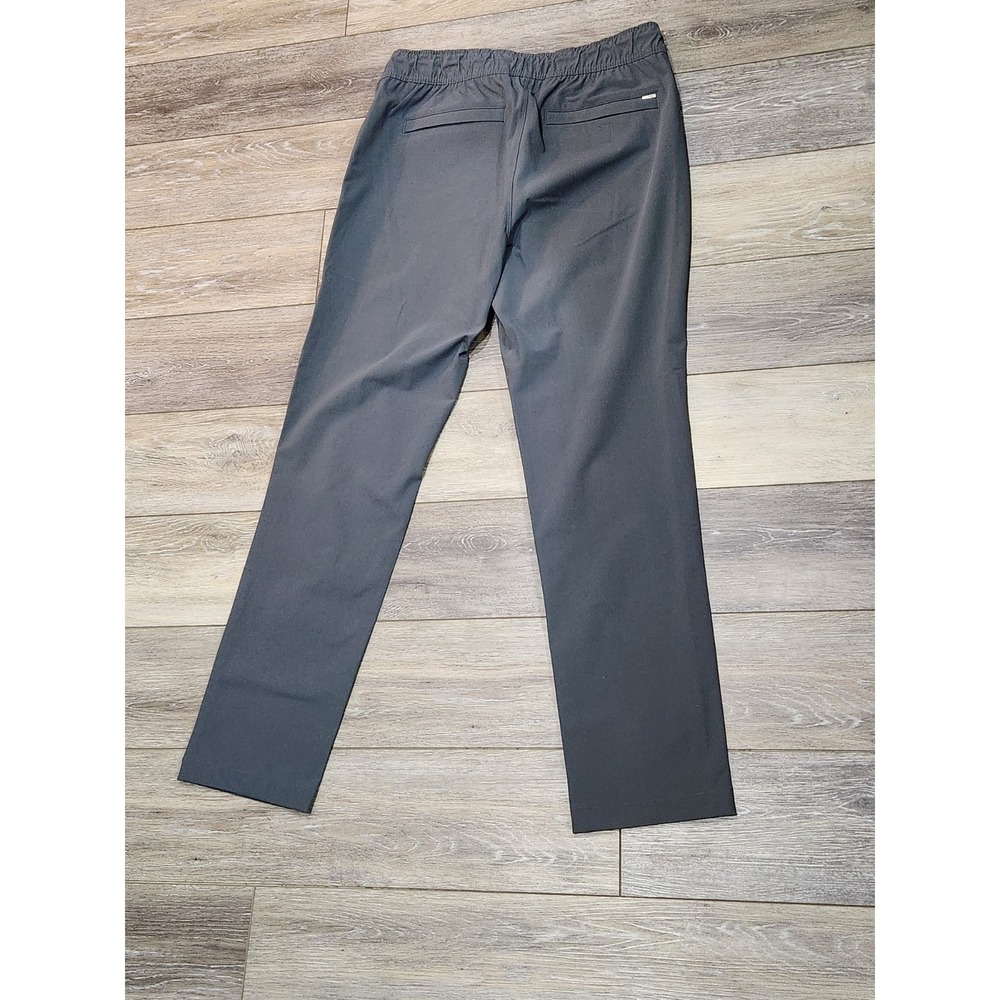 Lululemon ABC Jogger Mens Medium Gray Grey Polyester Drawstring Athletic Pants - Picture 7 of 9